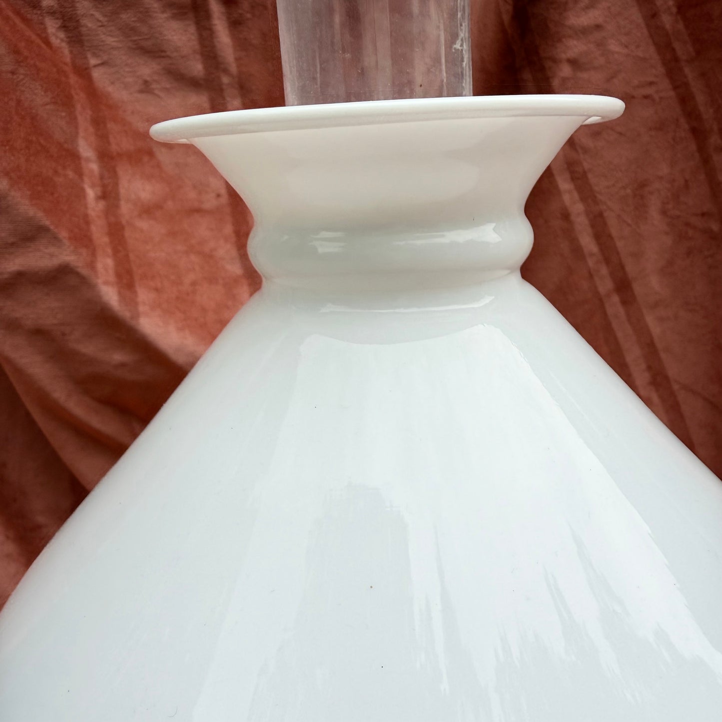 Petroleumlampe groß Blumen