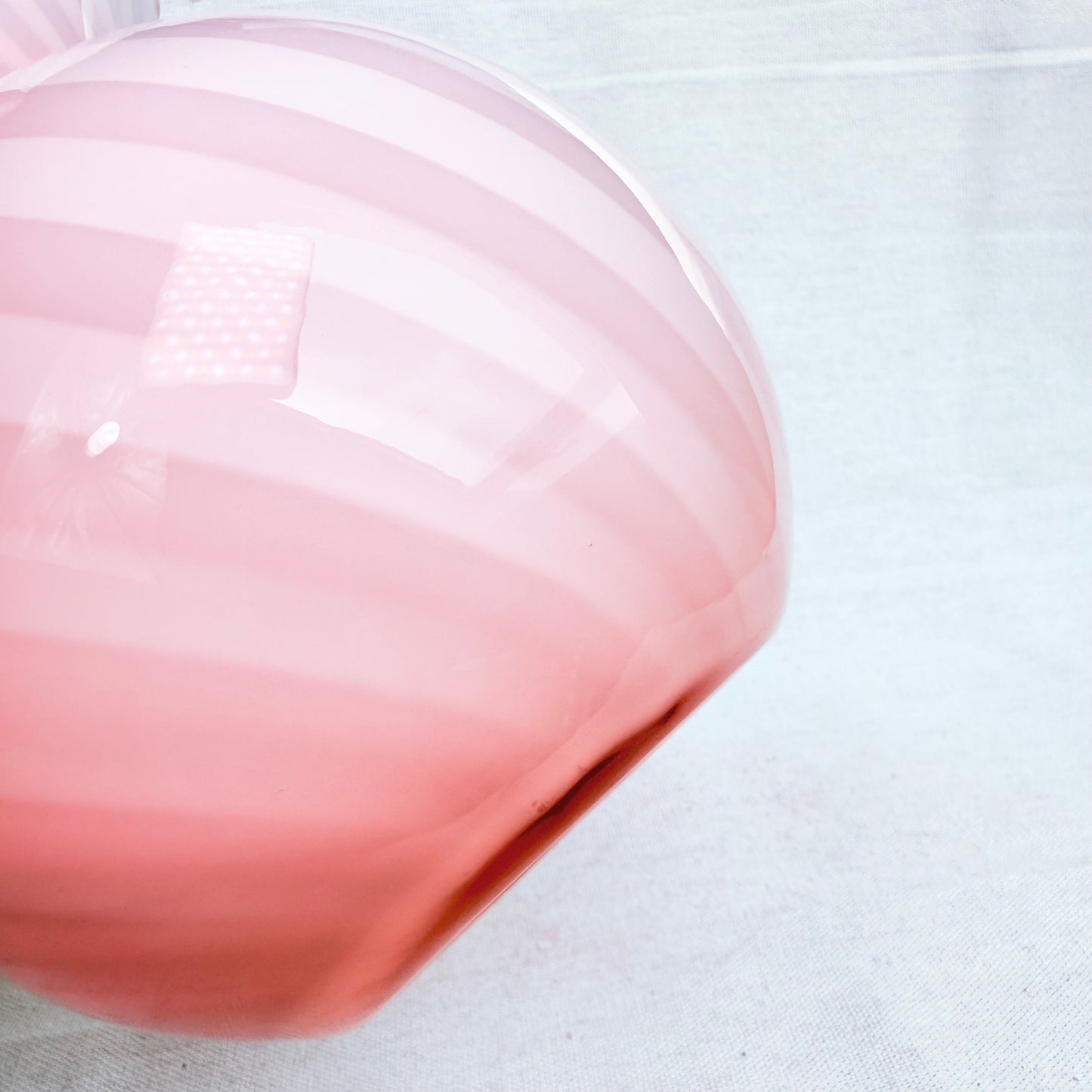 Swirl Bonbon Vase rosa