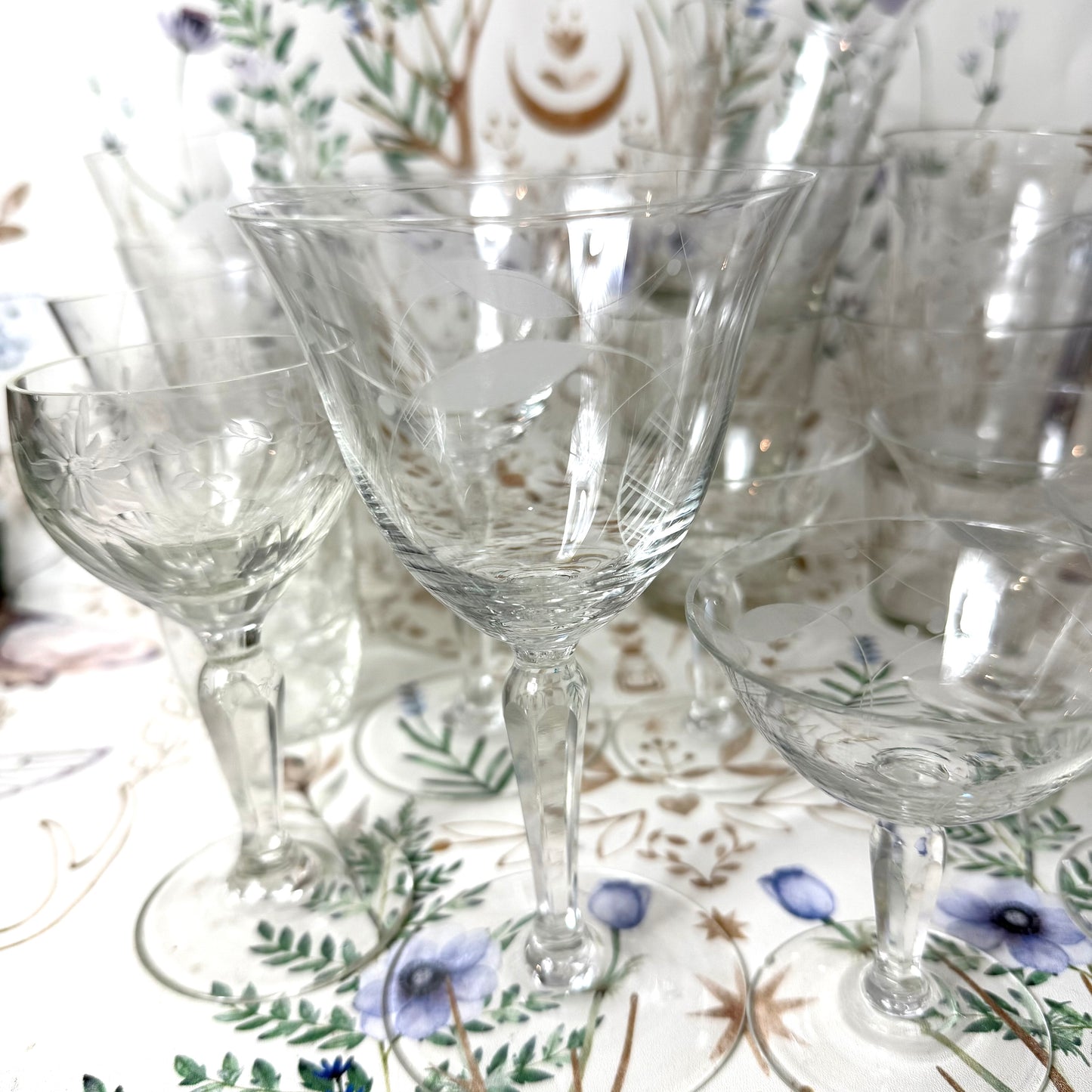 Set Kristallgläser