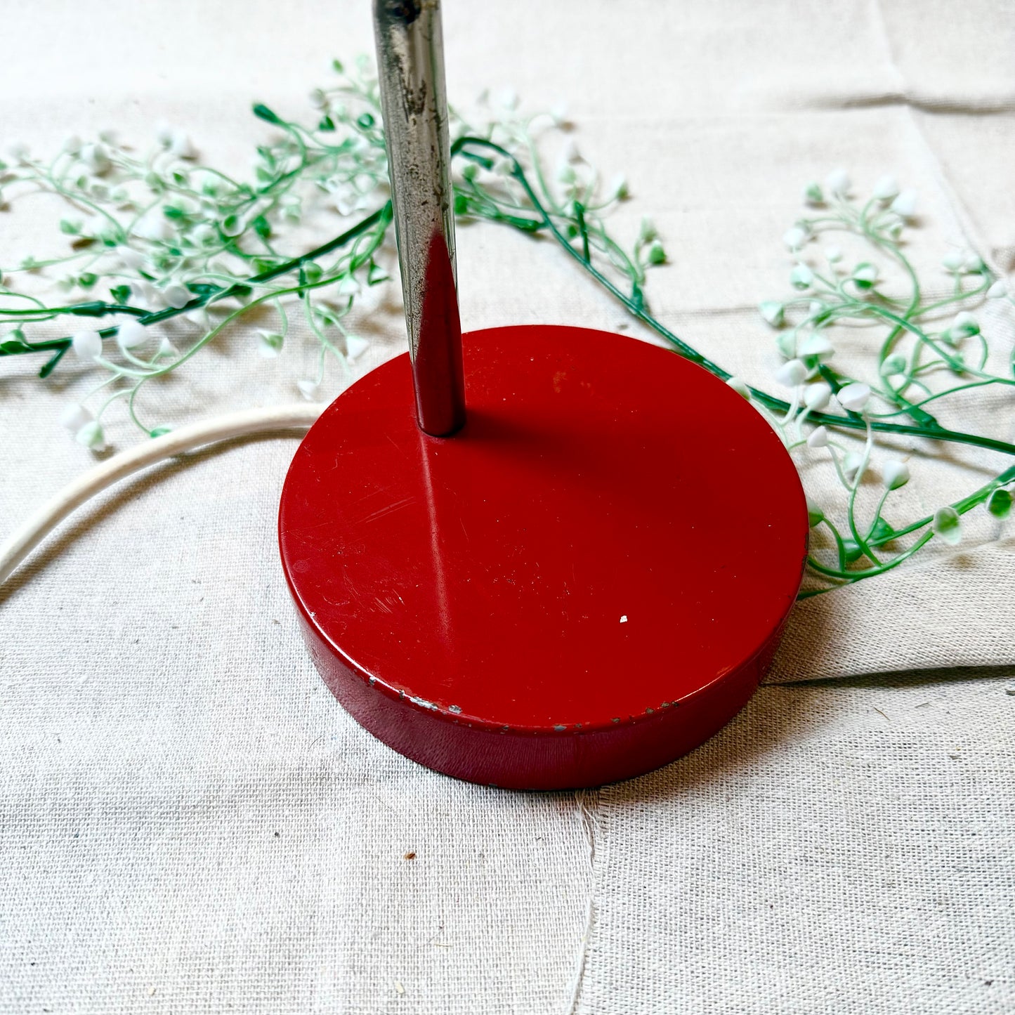 Schreibtischlampe rot
