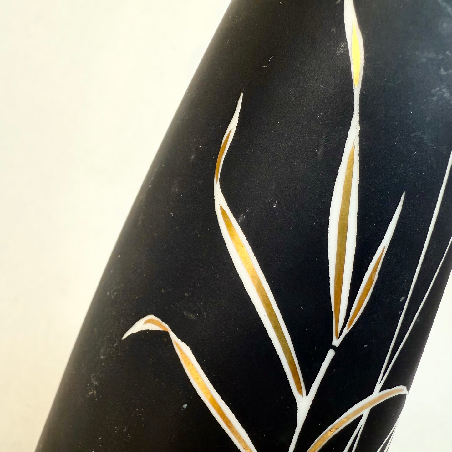Vase Schilf schwarz