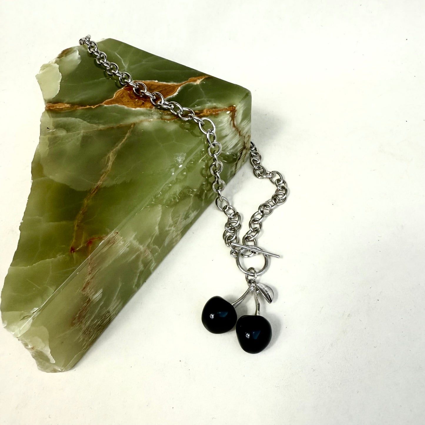 Kette Kirsche silber