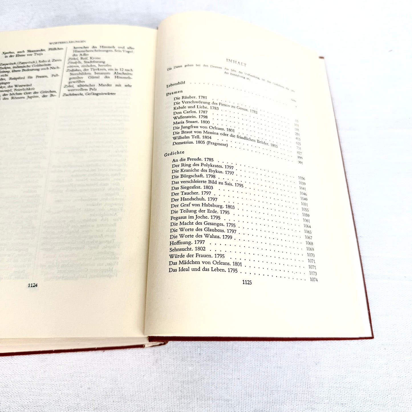 Buch „Schiller - Dramen und Gedichte“