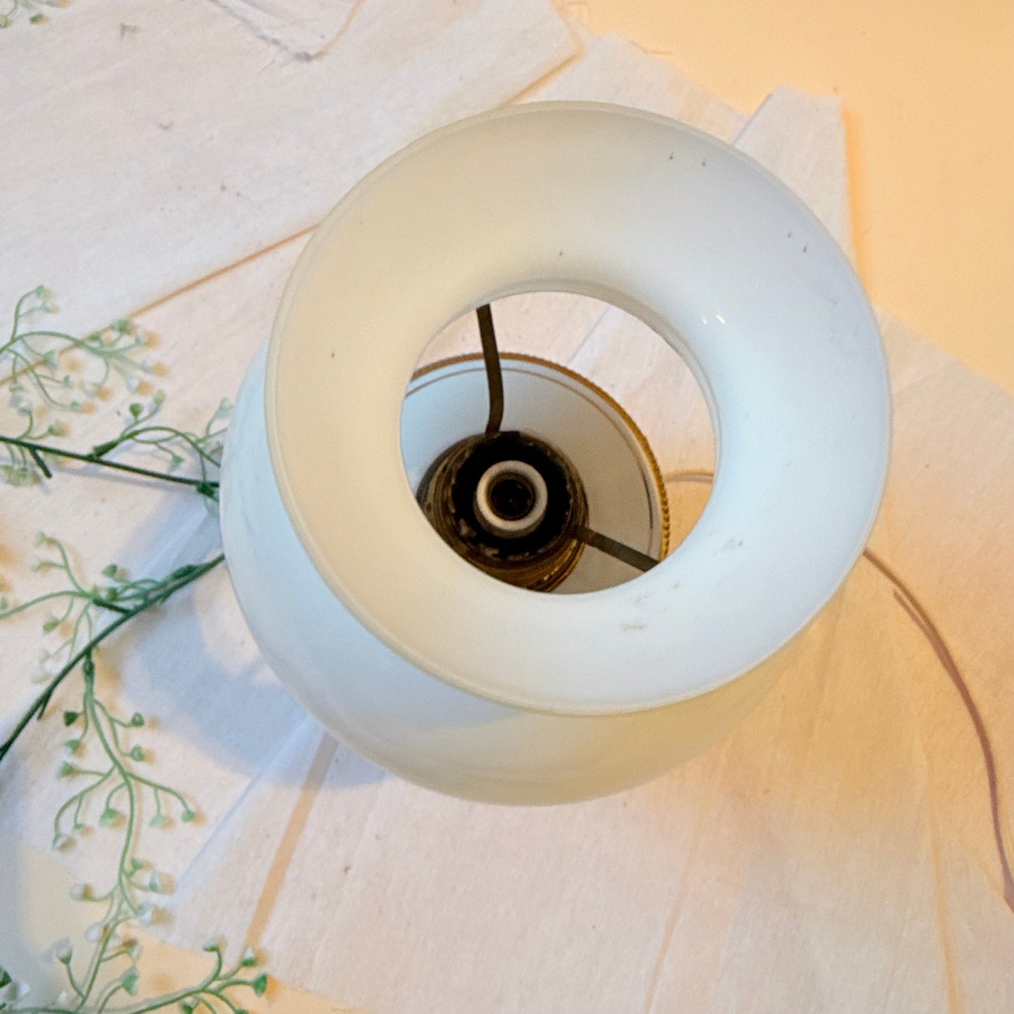 Tischlampe Rosen