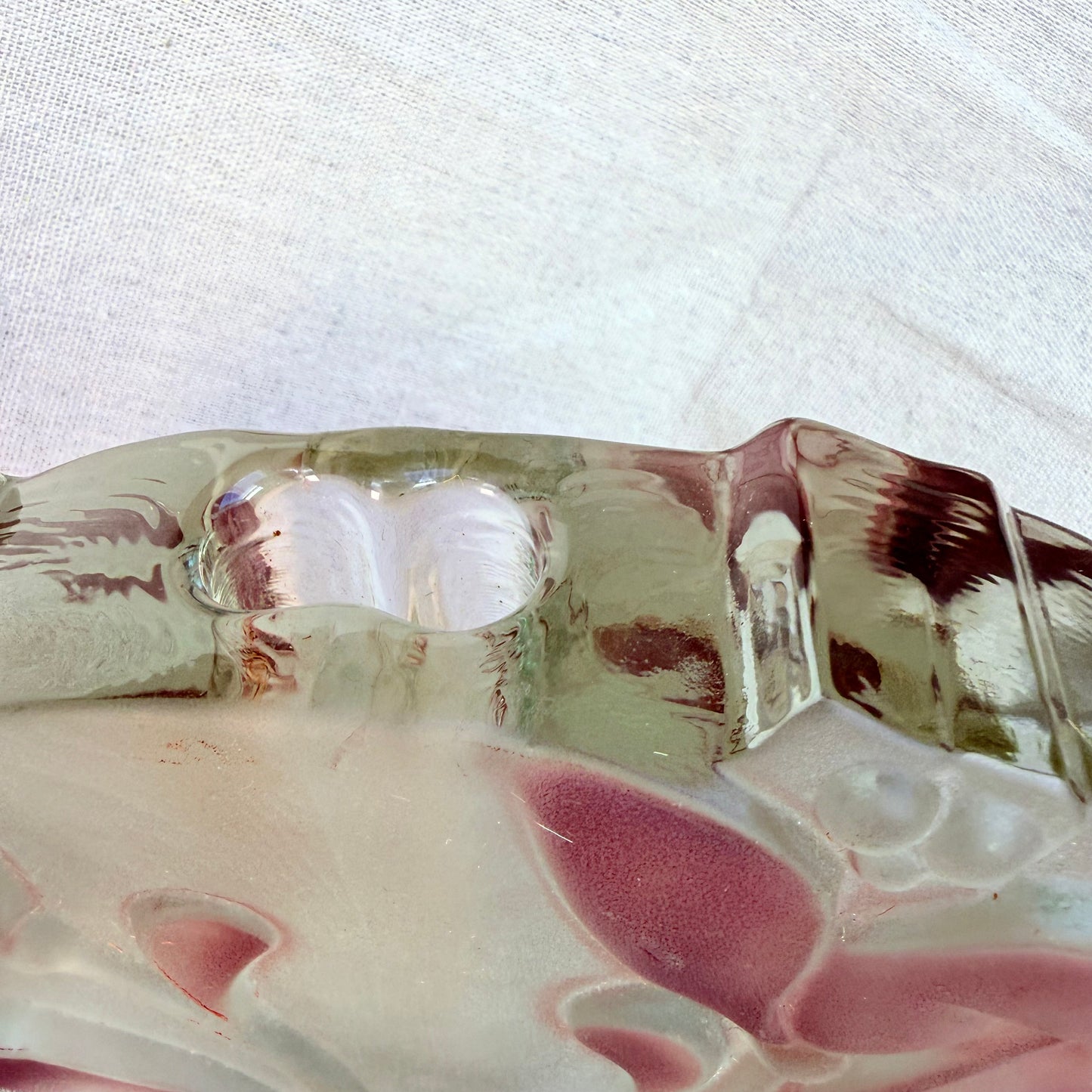 Blumenvase Walther Glas lila