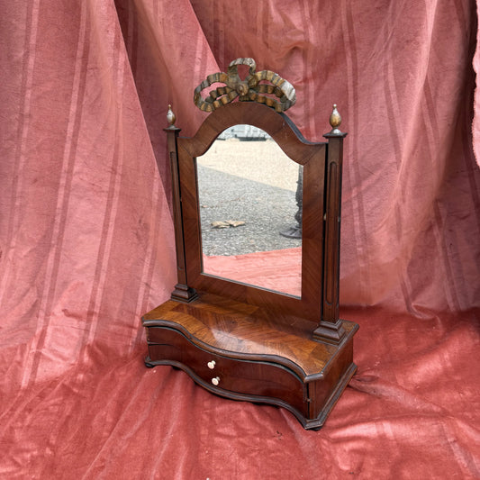 Biedermeier Aufsatz Spiegel