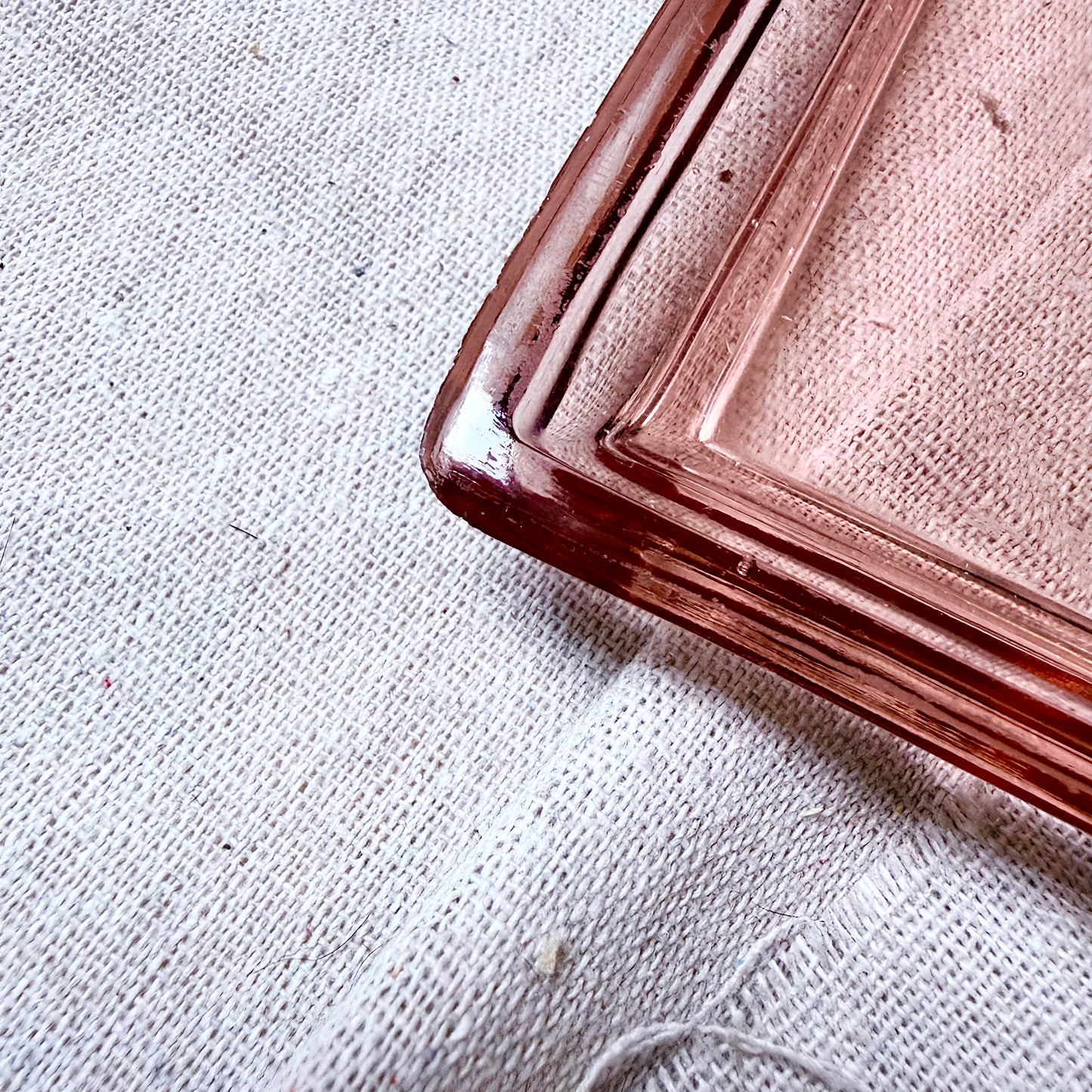 Glastablett graviert