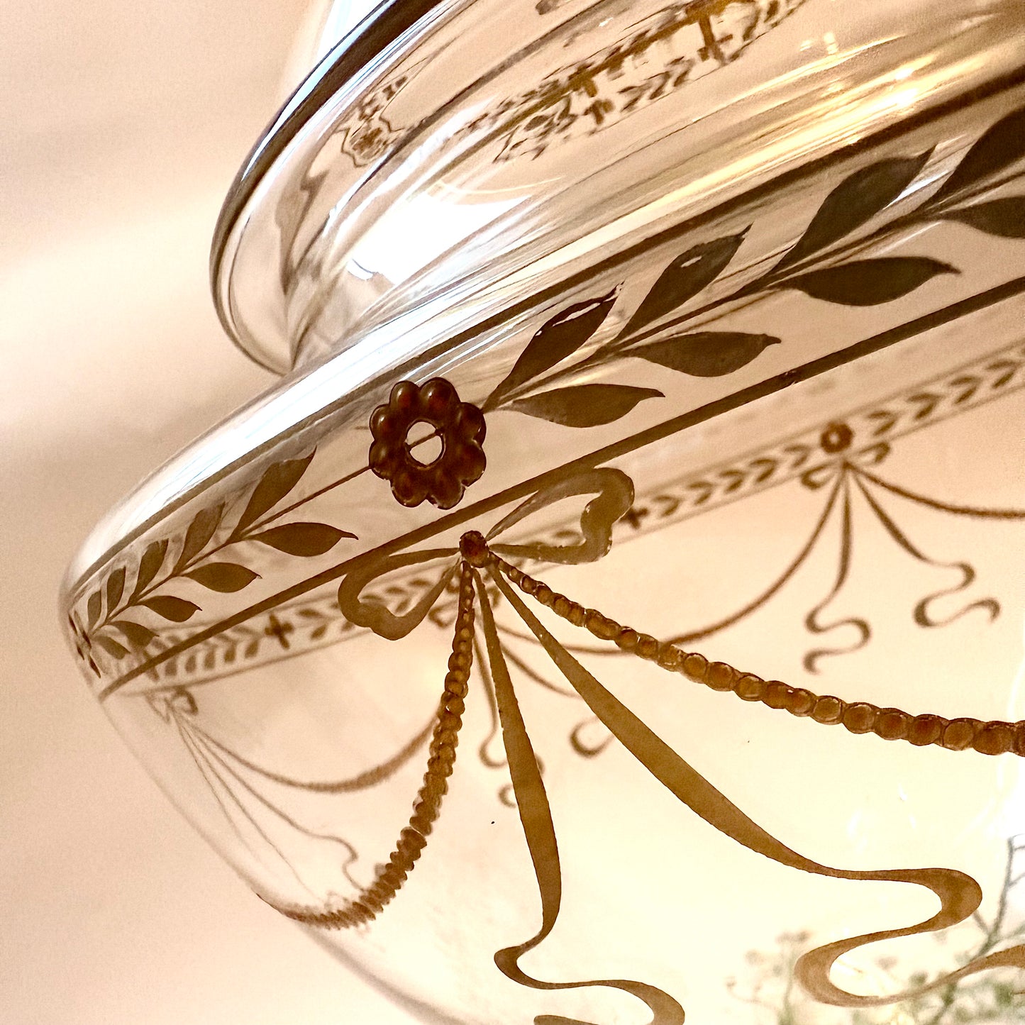 Jugendstil Glasbowle