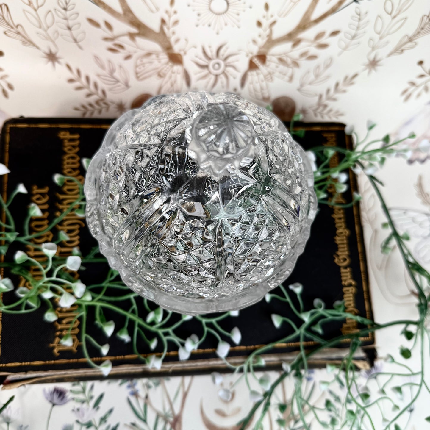 Rosenschale Glas