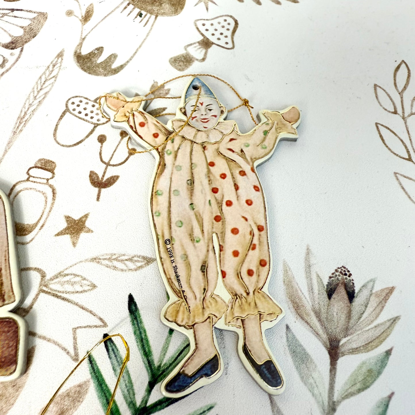 Christbaumschmuck Zirkus Pappe