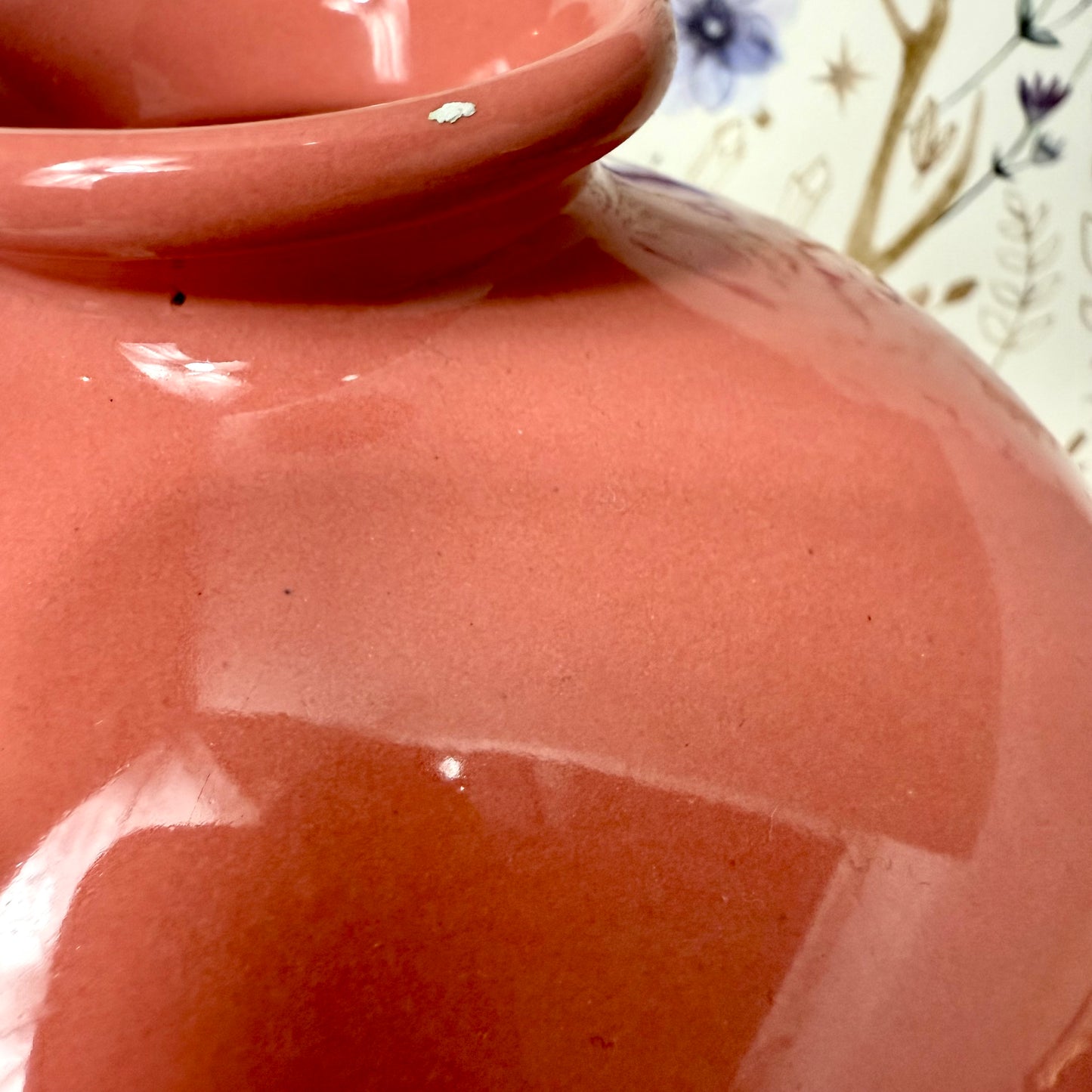 Vase rosa Kugel