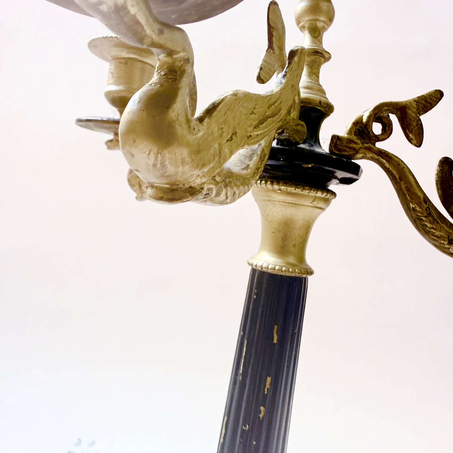 Kerzenständer Schwan