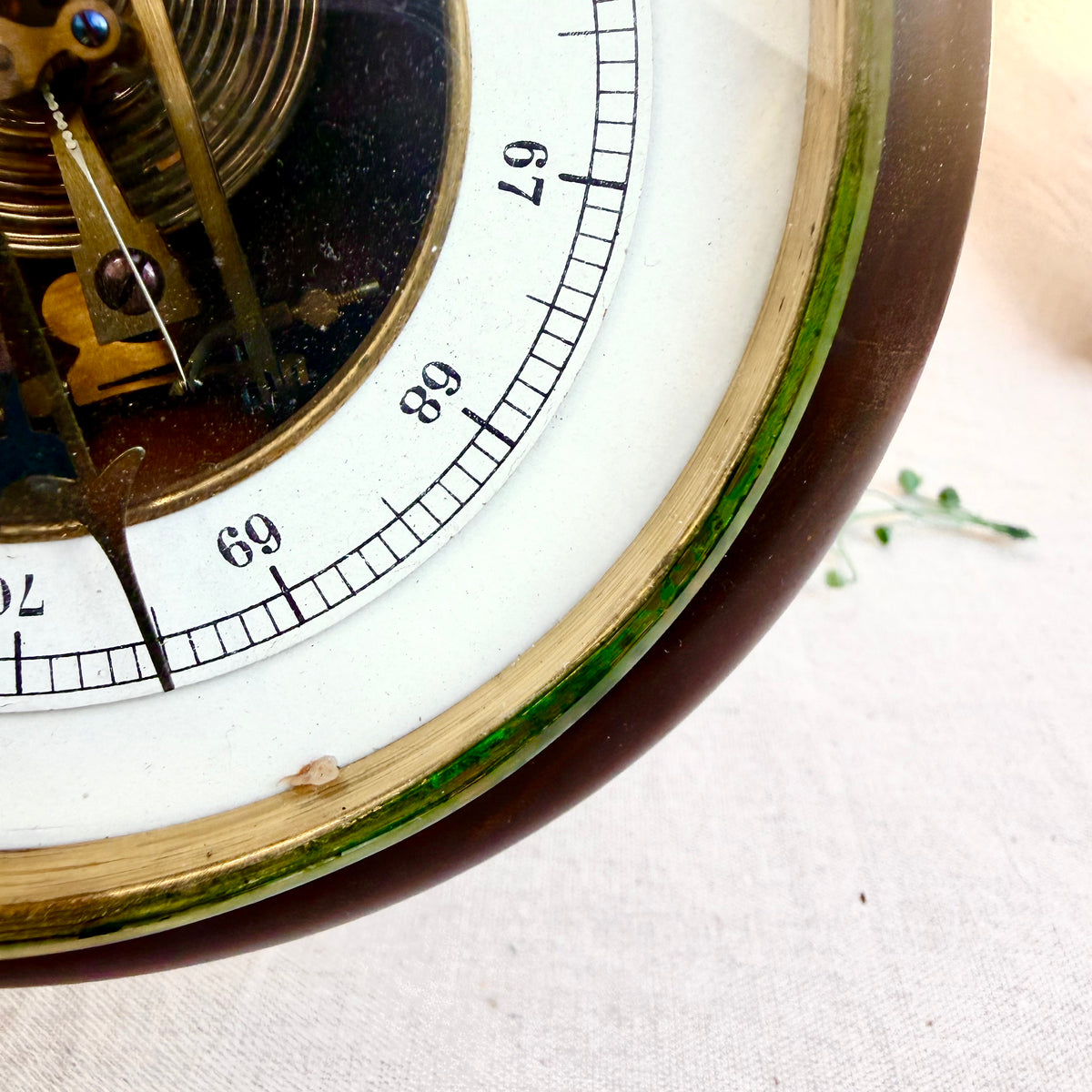 Barometer Holz