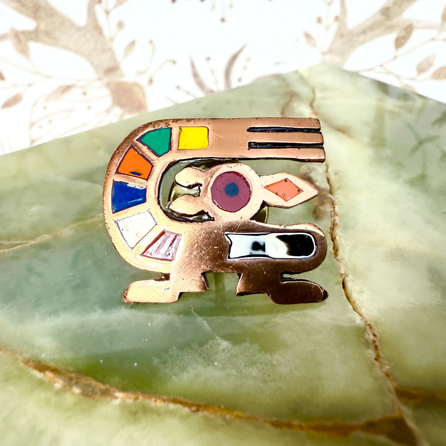 Inka Pin Emaille Peru