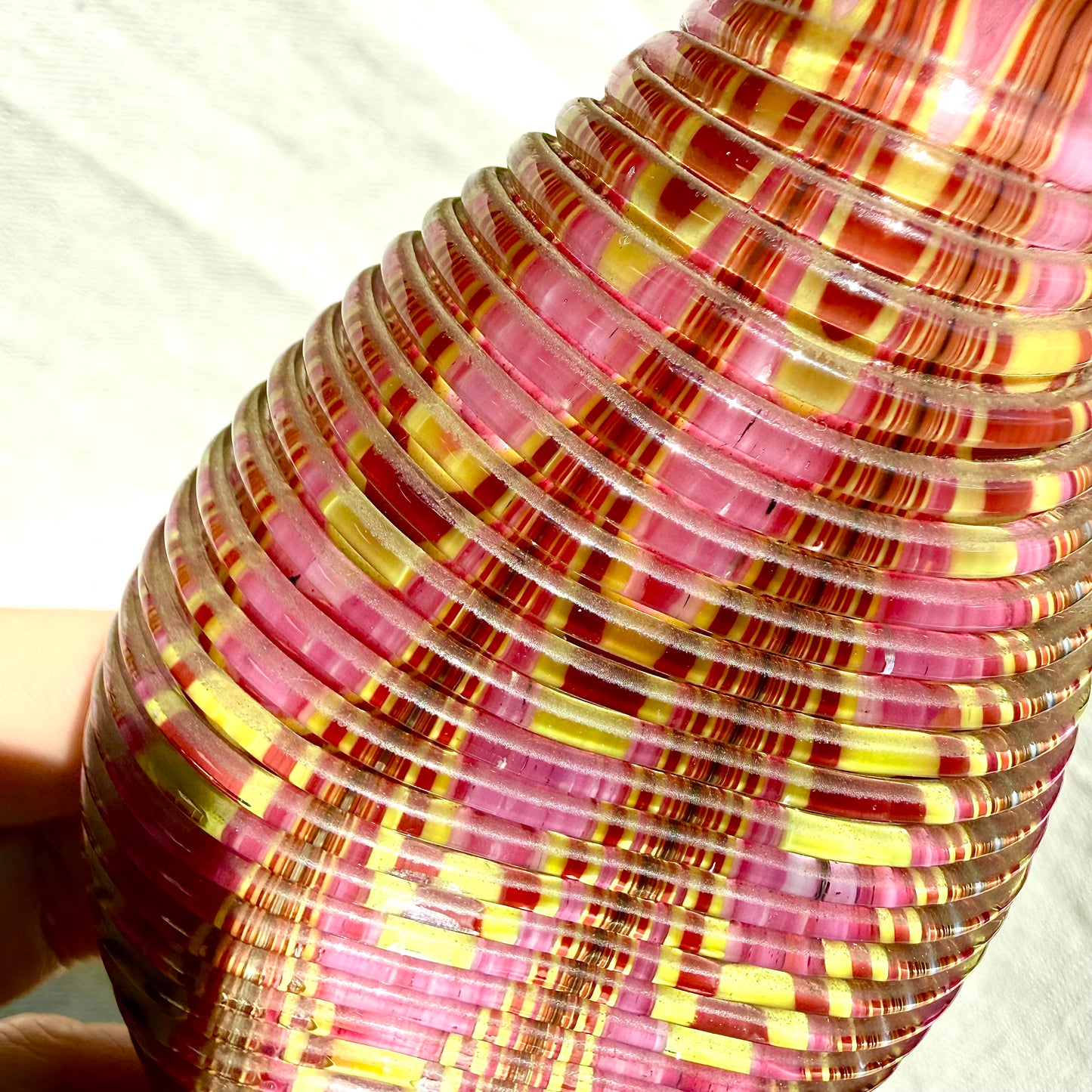 Schnupftabakglas Rillen