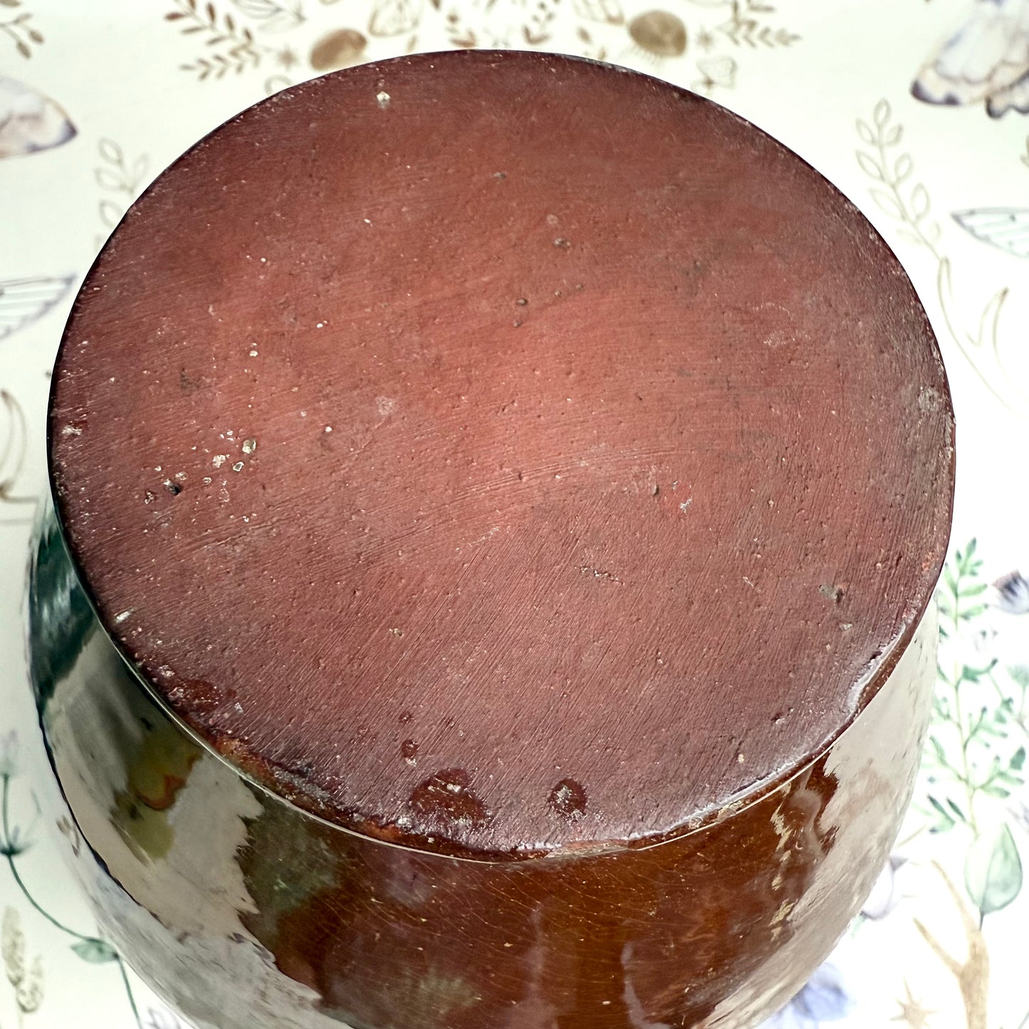 Vase Türkis Braun