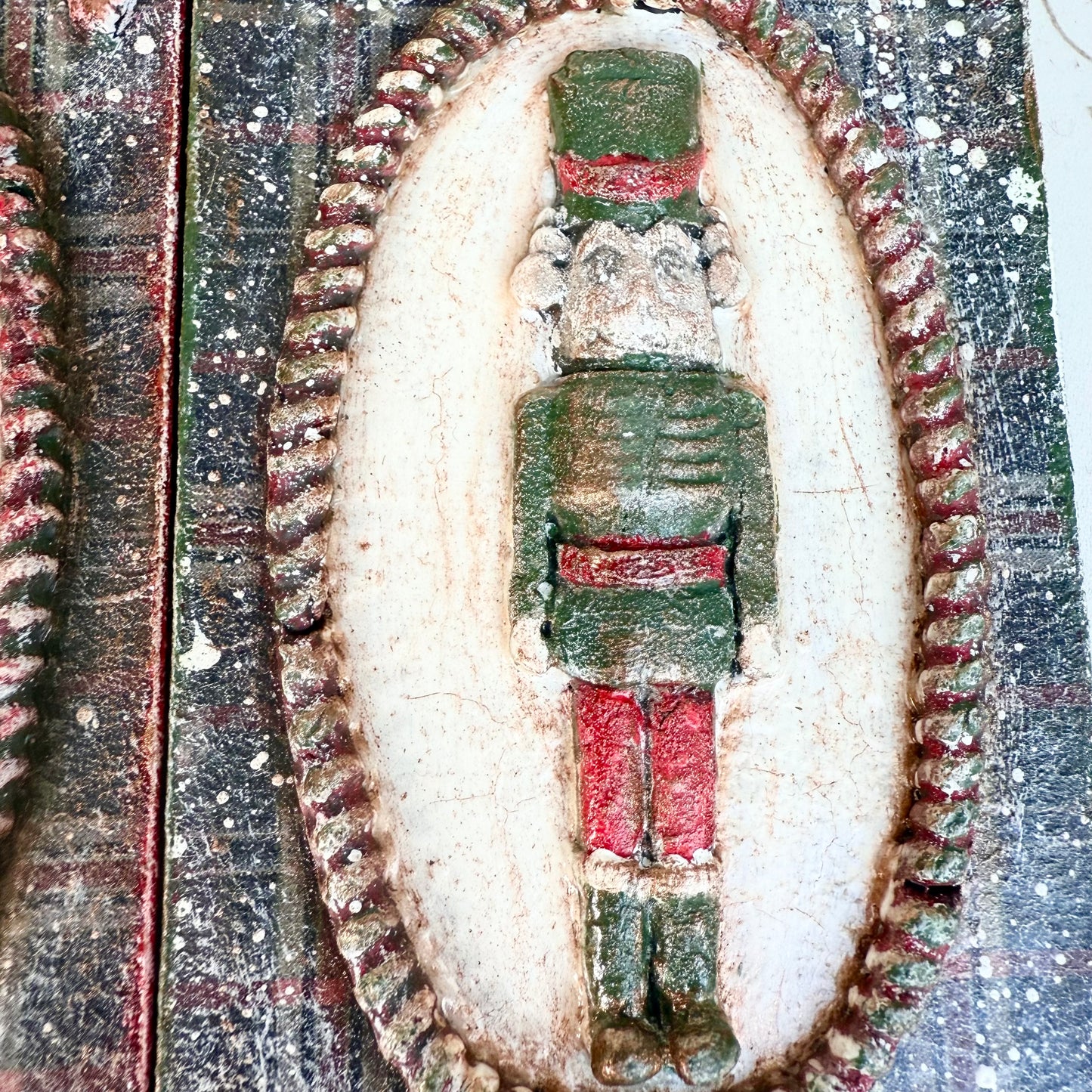 Bild handbemalt 3er Set Weihnachten