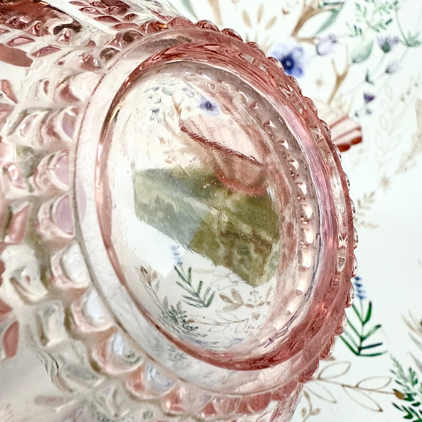 Glasschälchen rosa