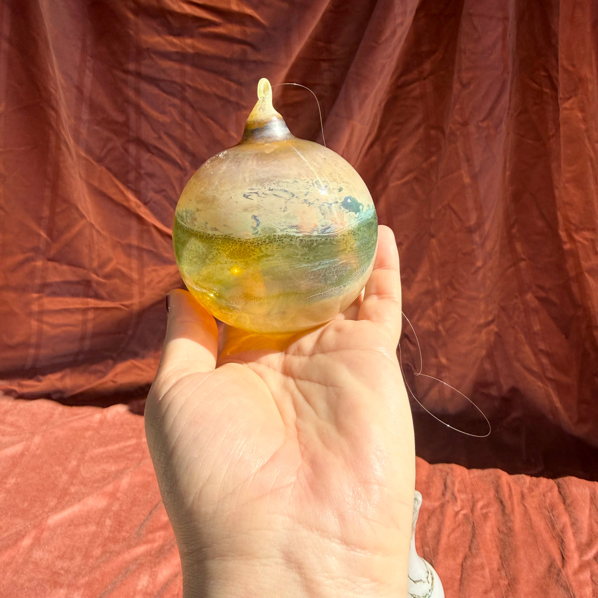 Glas Konvolut Feuerglasur