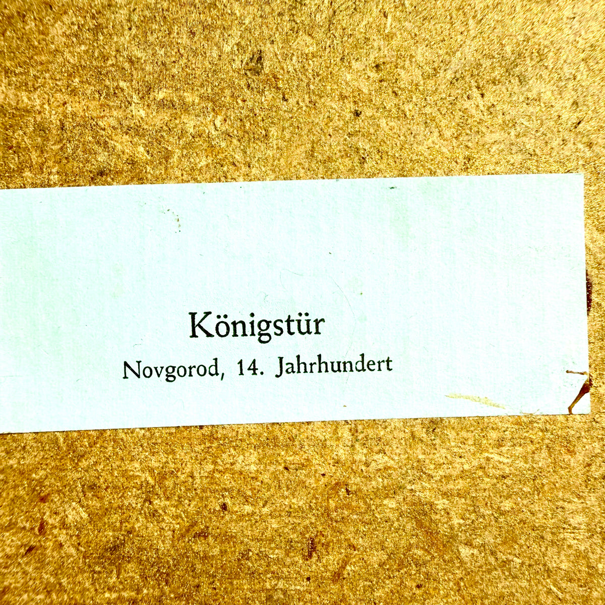 Ikone Königstür Novgorod