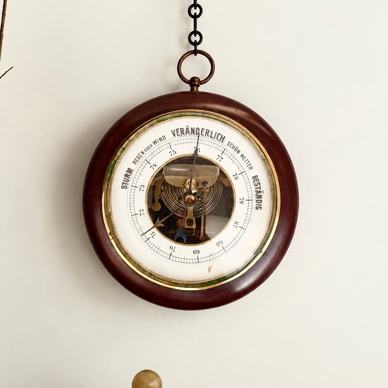 Barometer Holz