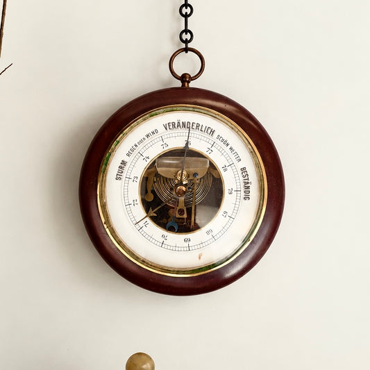 Barometer Holz
