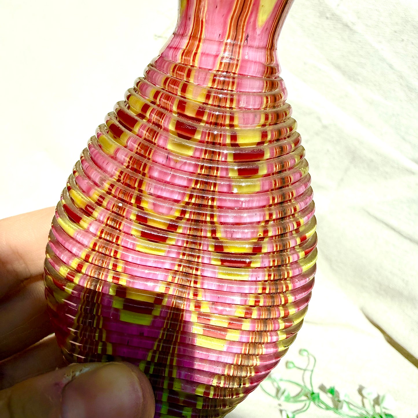 Schnupftabakglas Rillen