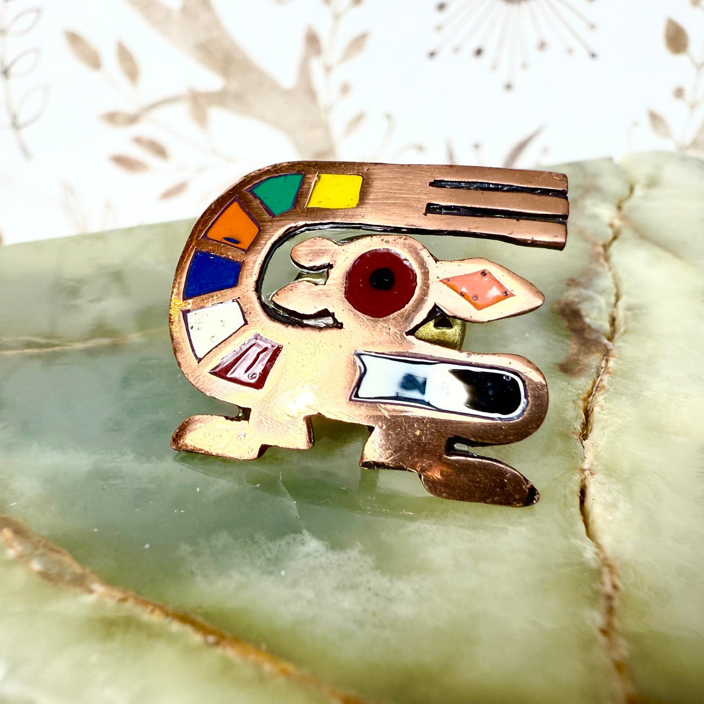 Inka Pin Emaille Peru