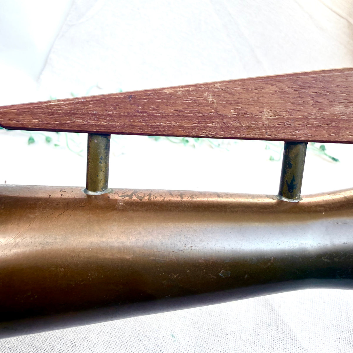 Kupfer Vase Teak