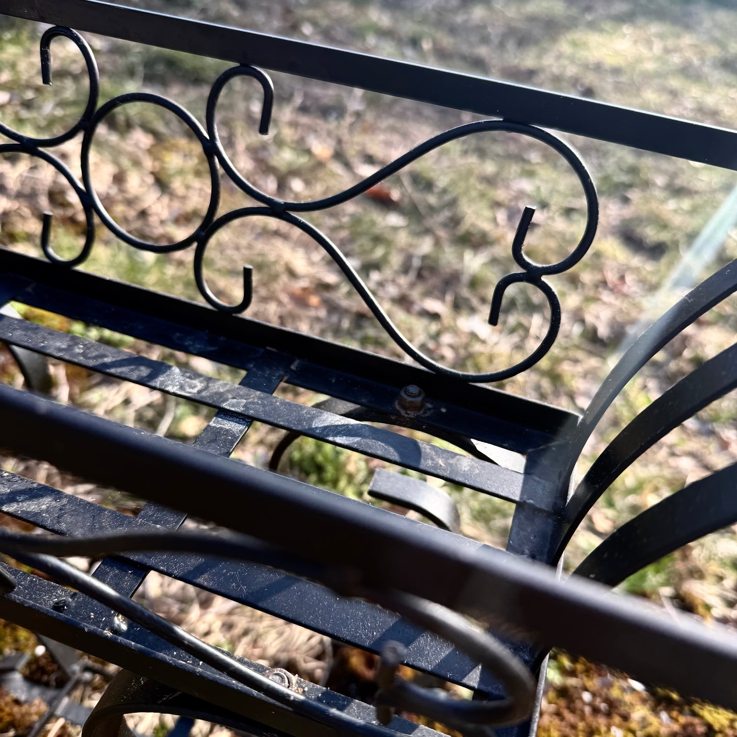 Pflanzregal Metall schwarz