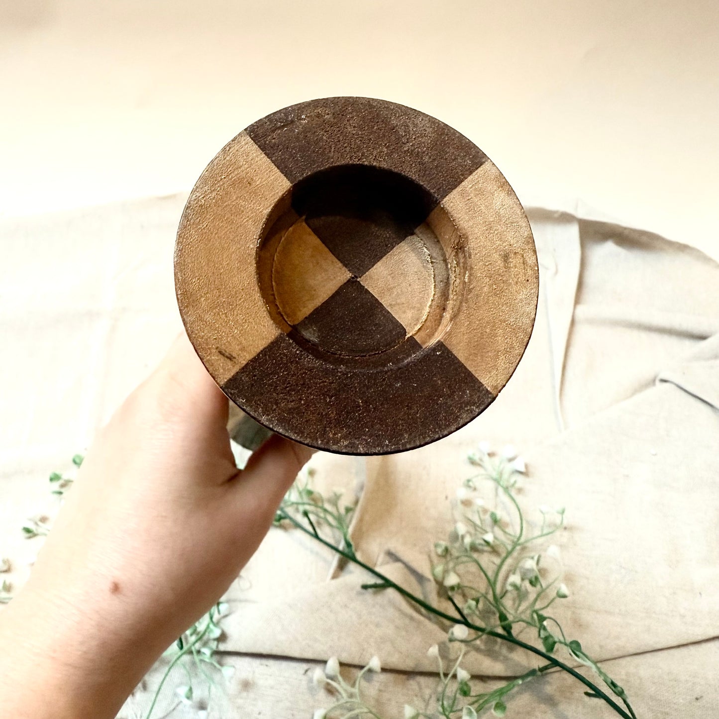 Vase zweifarbig
