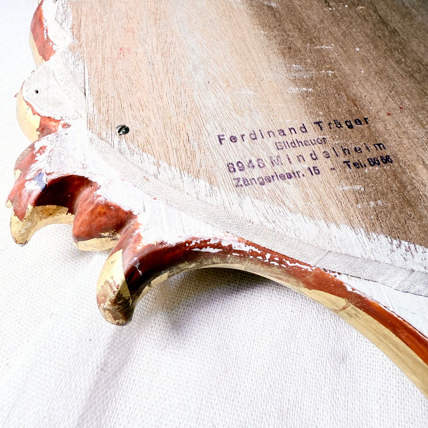 Barockspiegel gold aus Holz