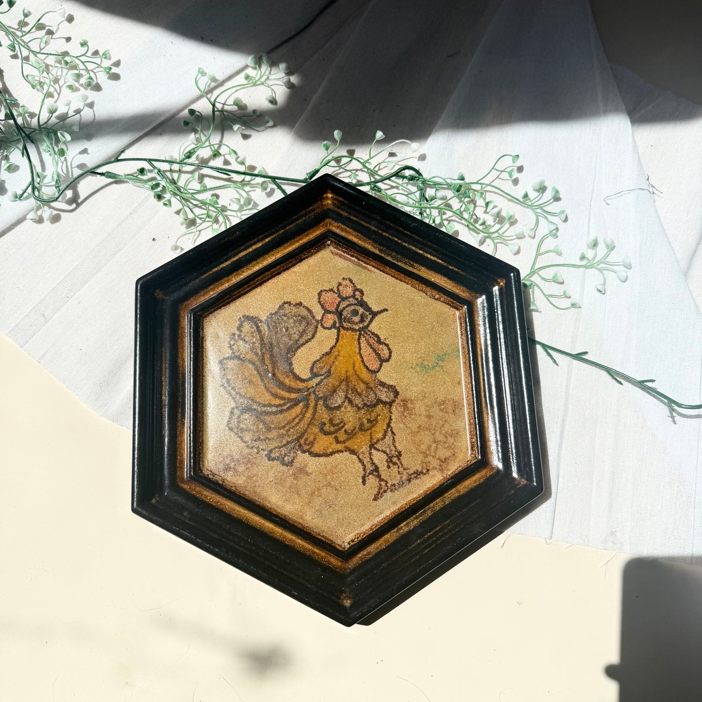 Hahn Wandteller