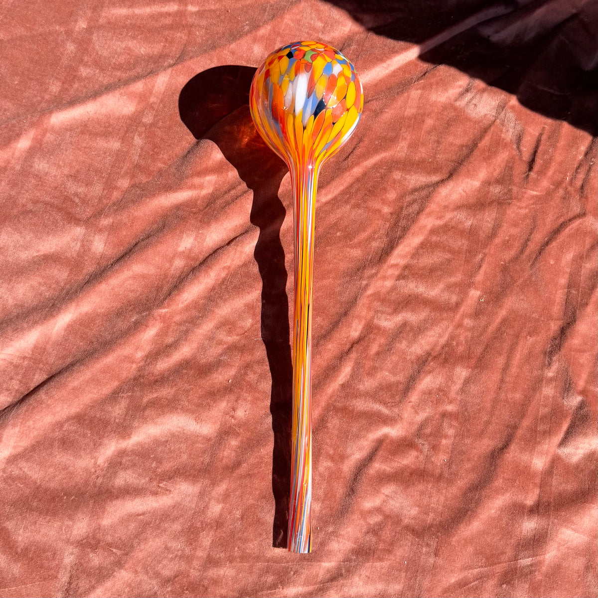 Bewässerungskegel mundgeblasen orange