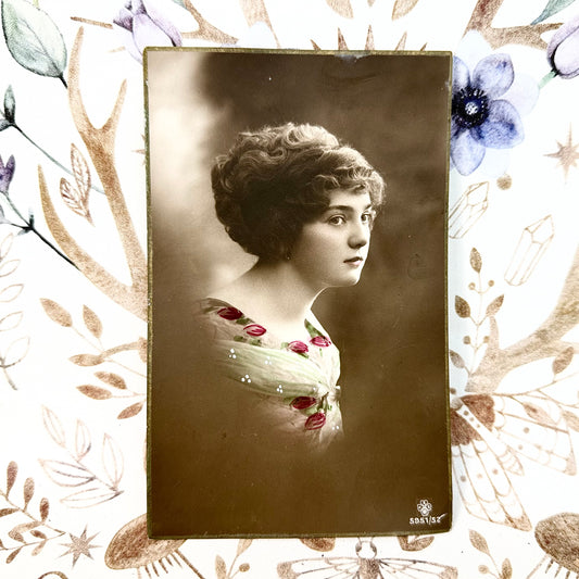 Postkarte nachkoloriert 1917