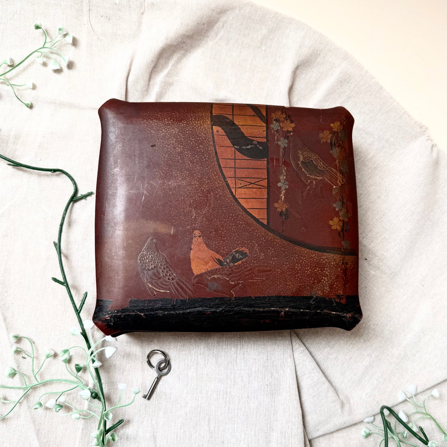 Asiatische Urushi Box