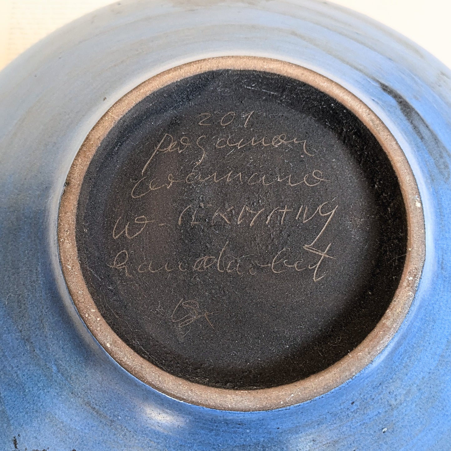 Henkelvase Pergamon WGP in blau