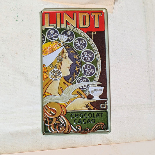 Tin sign “Lindt”