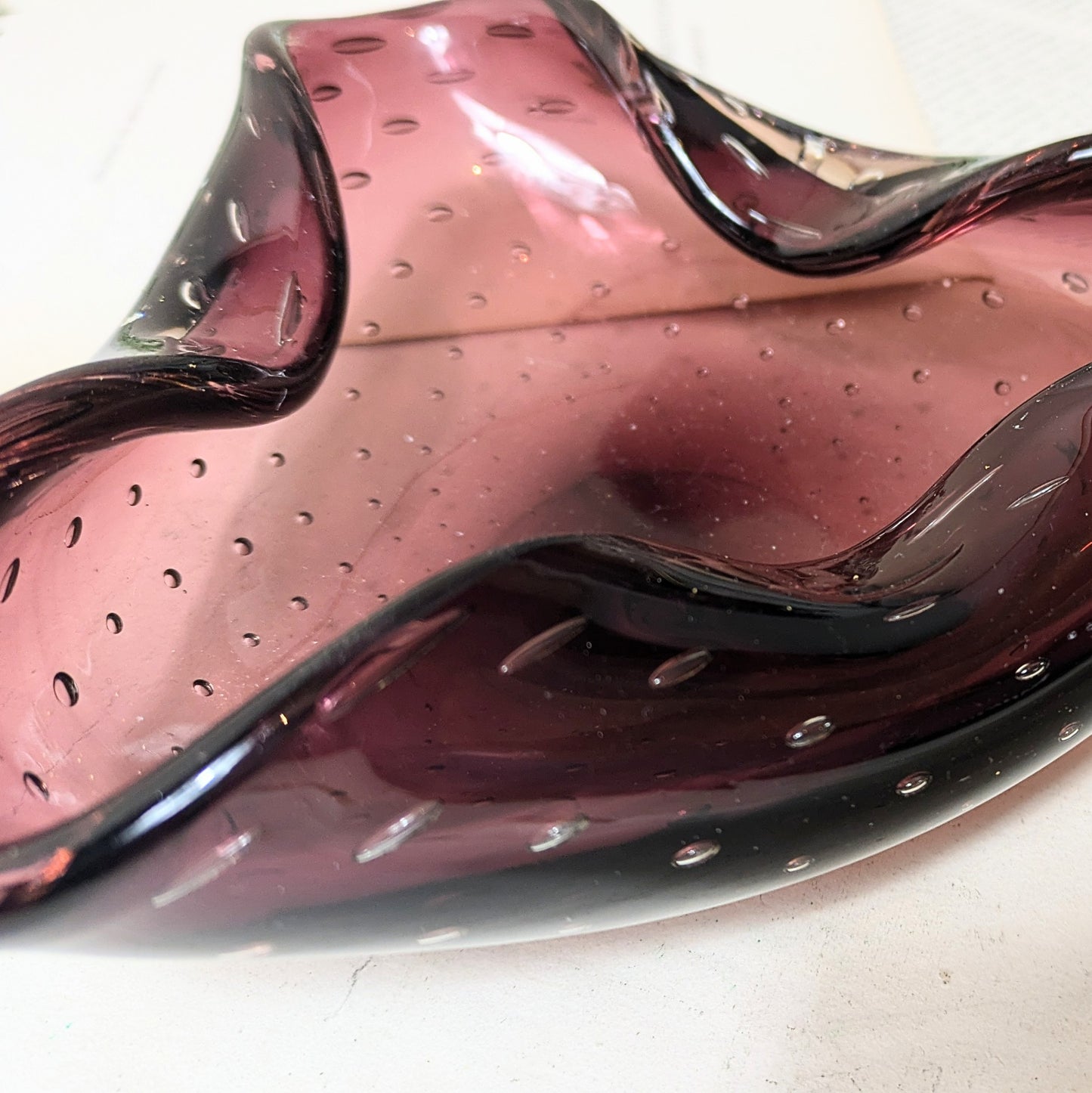 Murano bubble bowl