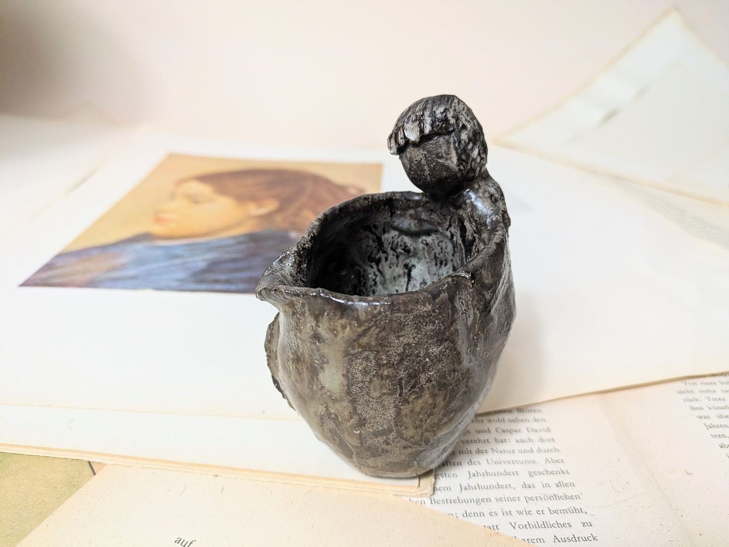 Pottery bowl “Woman”