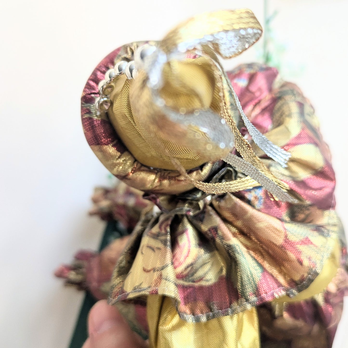 Venetian Harlequin Doll Gold
