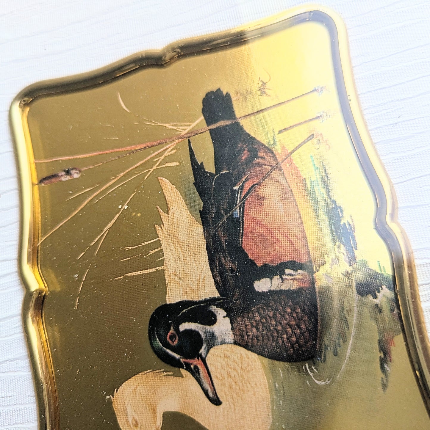 Goldlithographie Enten 3er Set