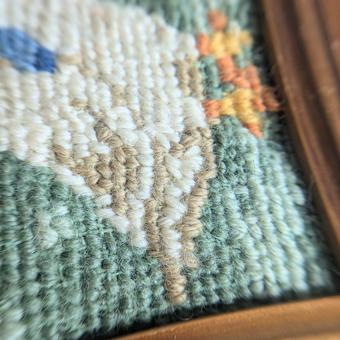 Embroidery picture goose