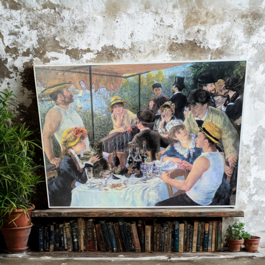 Druck „Das Frühstück der Ruderer“ Renoir