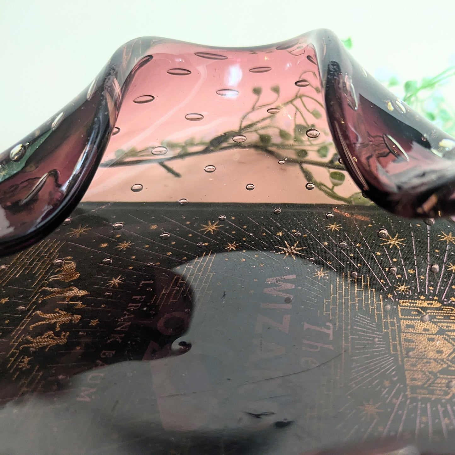Murano bubble bowl