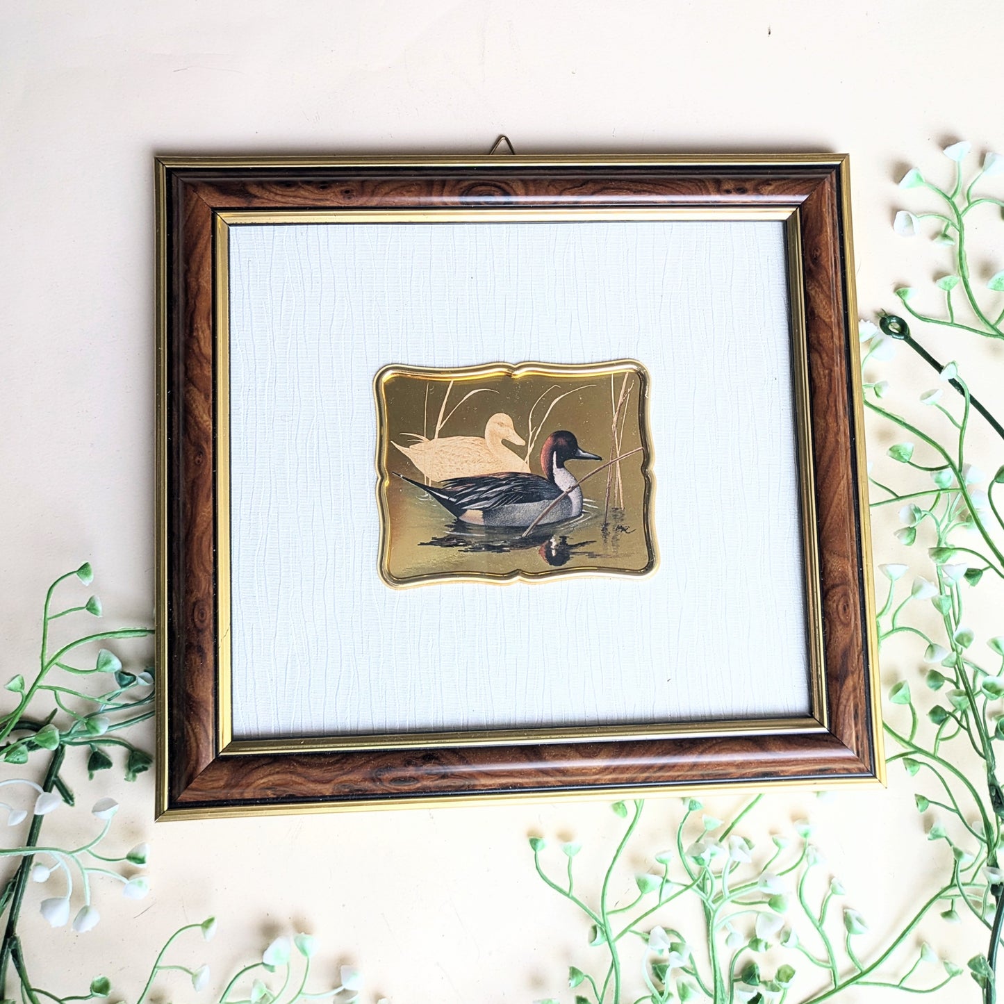 Goldlithographie Enten 3er Set