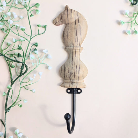 coat hook chess knight horse