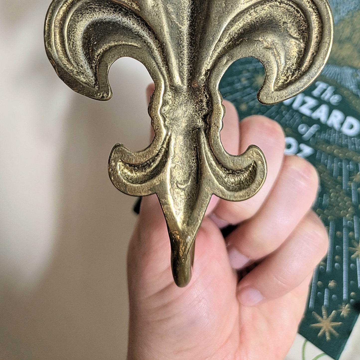 Brass hook lily