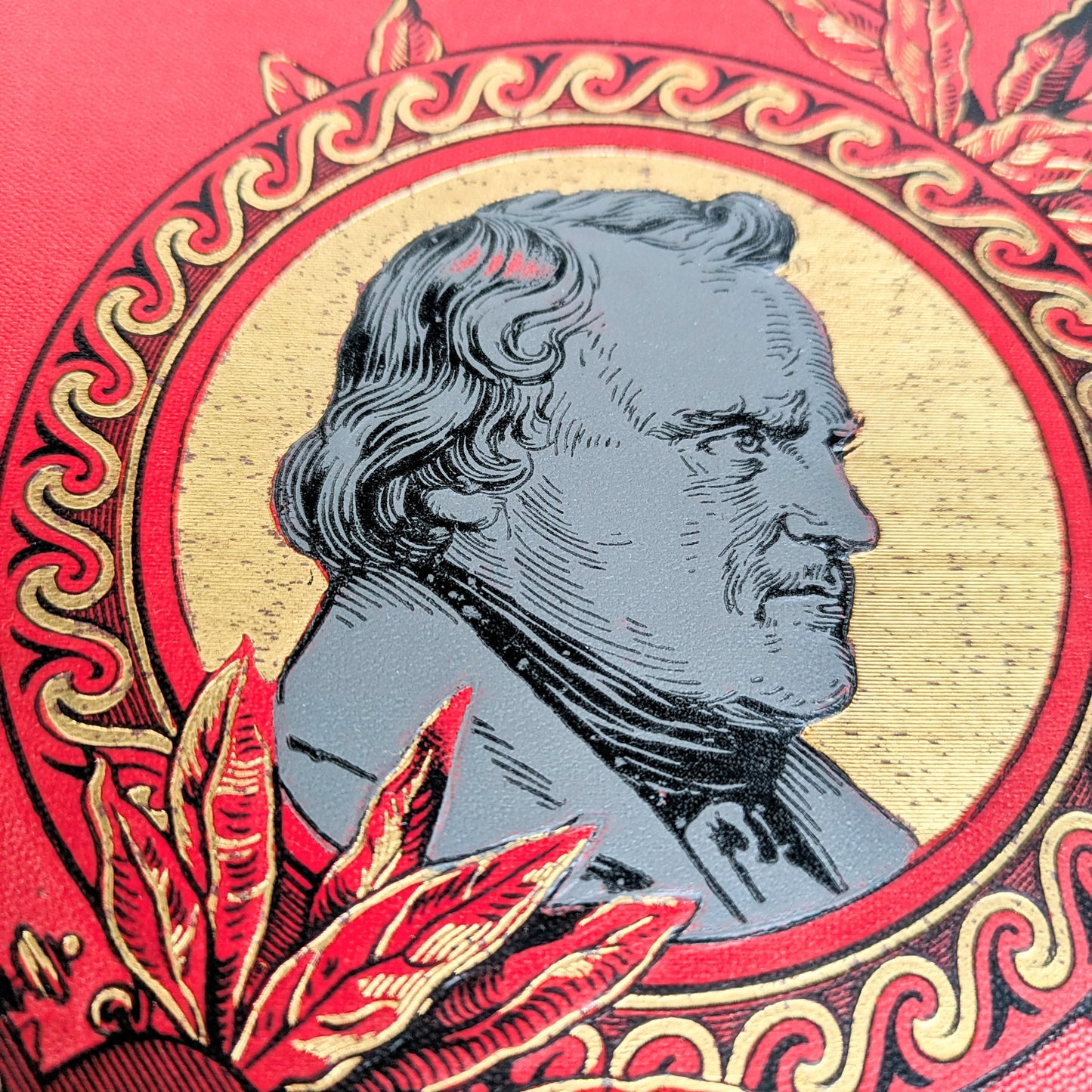 Book “Immermann - Der Oberhof” in red