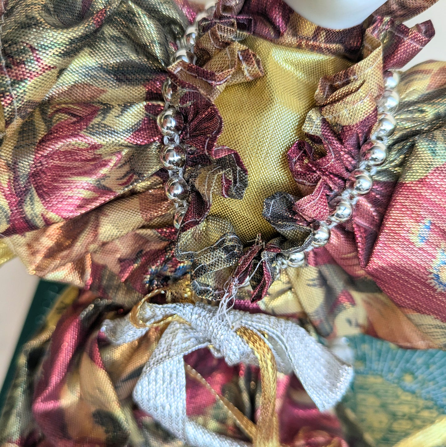 Venetian Harlequin Doll Gold